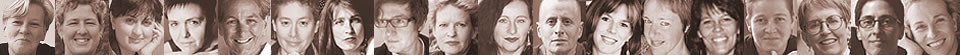Fotoleiste mit Portraitbilder der Autorinnen