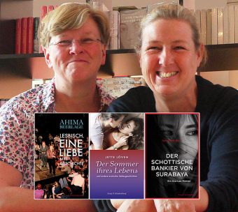 Literaturcafé zu 25 Jahren Verlag Krug & Schadenberg am 14.10.2018 in der Begine, Berlin-Schöneberg